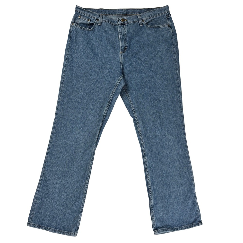 Austin Clothing Co Women's Straight Leg Jeans Size‎ 18 Avg Blue Denim High Rise